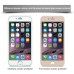 0.26mm 2.5d 9h Colorful Slim Tempered Glass Screen Protector for iPhone 6 4.7 inch - Gold