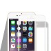 0.26mm 2.5d 9h Colorful Slim Tempered Glass Screen Protector for iPhone 6 4.7 inch - White