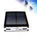 10000mAh 2 USB Ports Solar Charger Power Bank - Black