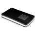 10000mAh 2 USB Ports Solar Charger Power Bank - Black