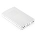10000mAh 2 USB Ports Solar Charger Power Bank - Silver