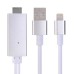 1080P HDMI Dongle Display Receiver Adapter for iPhone5/5s/6/6s - White