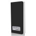 12000 mAh Portable 2-Port Backup External Battery Mobile Charger Power Bank with Led Indicator Smartphone/Tablet -Black
