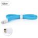 1.2M Magnet Micro USB Sync Data Transfer And Charging Cable For Samsung S4 S3 Note 2 - Blue
