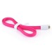 1.2M Magnet Micro USB Sync Data Transfer And Charging Cable For Samsung S4 S3 Note 2 - Magenta