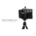 12X Optical Telephoto Lens Camera Telescope With Extendable Tripod And A Matte Hard Case For iPhone 4 / 4S