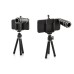12X Telephoto Lens with Extendable Tripod and A Matte Hard Case for iPhone 5 - Black