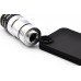 12X Telephoto Lens with Extendable Tripod and A Matte Hard Case for iPhone 5 - Silver