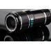 12X Zoom Magnifier External Camera Telescope Telephoto Lens For iPad Mini - Black