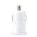 1A USB Micro Car Charger Adapter with Apple Logo for iPhone  iPod
