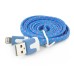 1M Durable Nylon Braided Lightning USB Cable Charger And Data Sync Cable Fabric Woven Charging Cord For iPhone 5s iPhone 5c iPhone 5 iPad 4 iPad Mini (Works with iOS 8.2)
