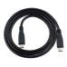 1 m USB 3.1 Type C to Type C Charging and Sync Cable for The New MacBook 12 inch - Black