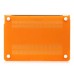 2015 Clear Transparent Hard Plastic Case Cover For The New MacBook 12 inch Retina Display - Orange