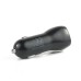 2.1A Dual USB Ports Car Charger for Smartphones - Black