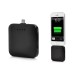 2200mAh Portable Lightning Adapter External Battery Backup Charger Power Bank For iPhone 5 iPod Nano 7 Touch 5- Black