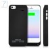 2200mAh Portable Lightning External Power Bank Rechargeable Backup Battery Case For iPhone 5 / 5S iPhone 5C - Black