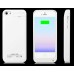 2200mAh Portable Lightning External Power Bank Rechargeable Backup Battery Case For iPhone 5 / 5S iPhone 5C - White