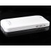 2200mAh Portable Lightning External Power Bank Rechargeable Backup Battery Case For iPhone 5 / 5S iPhone 5C - White