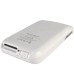 2300mAh External Battery Charger Power Pack for iPhone 4S iPhone 4 - White