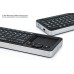 2.4G Wireless Mini Keyboard with Trackpad Mouse + IR Learning Remote