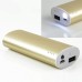 2800 mAh USB Charger Port with Led Light Indicator for Smartphone - Gold