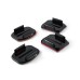 2 Curved Surface Adapters 2 Flat Surface Adapters 4 Adhesive Mount Stickers for GoPro Hero 3+ / 3 / 2 / 1