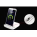 2 In 1 Charger Dock Cradle And Battery Charger With USB Cable For Samsung Galaxy S4 i9500 - White