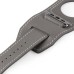 2 In 1 Luxury Genuine Leather Wrist Strap Watch Band Replacement For Apple Watch 38 mm - Grey