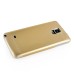 2 In 1 Luxury Slim Matte Aluminum Metal PC Hard Cover Case For Samsung Galaxy Note 4 - Gold