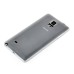 2 In 1 Luxury Slim Matte Aluminum Metal PC Hard Cover Case For Samsung Galaxy Note 4 - Silver