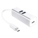 2 USB 3.0 Ports Type C Charging Hub Adapter For The New MacBook 12 inch - Silver