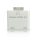 2 in 1 Camera HDMI Connection Kit With USB Input For iPad iPad 2 (White)