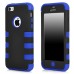 3-Layer Tough Rugged Hybrid Rubber and Plastic Robot Defender Hard Case For iPhone 5C