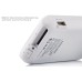 3000mAh External Battery Case with Stand / Dual Port for iPhone 4S - White
