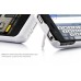 3000mAh External Battery Case with Stand / Dual Port for iPhone 4S - White