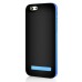 3500 mAh Ultra Slim PC Back Case With Built-In Battery And Stand  For iPhone 6 4.7 inch - Black And Blue