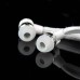 3.5mm Shoelace Earphone with Microphone - White