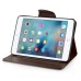 360 Degree Rotation Fashion PU Leather Folio Stand Case Smart Cover For iPad Mini 4 - Brown