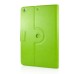 360 Degree Rotation Horse Skin Magnetic Stand Leather Smart Case for iPad Air - Green