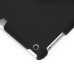 360 Degree Rotation Jean Fabric Wake/Sleep Flip Stand Smart Cover with Card Slot for iPad Air - Black