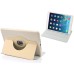 360 Degree Swivel Rotation Sleep Wake Cross Grain Detachable Folio Leather Flip Stand Case Cover For iPad Air (iPad 5)