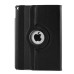 360 Rotating Folio Lychee Grain Wake / Sleep Leather Flip Swivel Stand Case Cover With Elastic Belt For iPad Air 2 (iPad 6) - Black