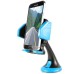 360° Rotating Universal Car Mount Suction Holder For Smartphone -  Blue