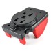 360° Rotating Universal Car Mount Suction Holder For Smartphone -  Red