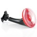 360° Rotating Universal Car Mount Suction Holder For Smartphone -  Red