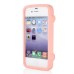3D Animal on the Happy Bus Pattern Silicone Back Case Cover for iPhone 4 iPhone 4S - Pink