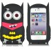 3D Batman Design Silicone Case Cover for iPhone 5 iPhone 5s - Black