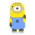3D Cartoon Despicable Me Lovely One - Eyed Minions Saying Hi Soft Rubberized Silicone Shock - Absorbing Jelly Case Cover For iPhone 4S iPhone 4