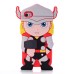3D Cute Cartoon Captain Hammer Shock Absorption Rubberized Silicone Jelly Case Cover For iPhone 4S iPhone 4