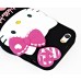 3D Cute Cartoon Hello Kitty  Bowknot Pattern Shock Absorption Soft Silicone Cases Cover For iPhone 5 iPhone 5s